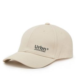 Czapka z daszkiem Jack&Jones. Czapki z daszkiem Jack&Jones, bez wzorów. Za 49.99 zł.