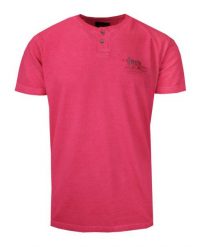 T-Shirt Męski Malinowy, Czerwony, Melanżowy z Nadrukiem, Koszulka, Krótki Rękaw, Basic, U-neck. Czerwone bluzki z długim rękawem New Antracid, l, bez wzorów, z bawełny, bez kołnierzyka, bez ramiączek. Za 99.00 zł.