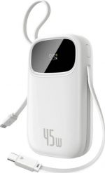 Baseus EnerFill FC31 QPow3 20000 mAh 45W biały. Białe powerbanki . Za 159.90 zł.