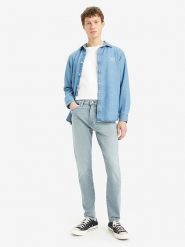 Levi´s Dżinsy "512" - Slim fit - w kolorze błękitnym rozmiar: W34/L32. Niebieskie jeansy l. Za 238.84 zł.