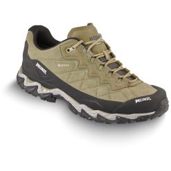 Buty trekkingowe męskie MEINDL Arone GTX z membraną Gore-tex. Brązowe trekkingi MEINDL, bez wzorów, z gore-texu, bez zapięcia. Za 928.99 zł.