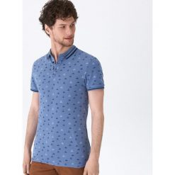 Koszulka polo z nadrukiem - Niebieski. Koszulki polo sportowe marki House. Za 59.99 zł.