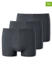 UNCOVER BY SCHIESSER Bokserki (3 pary) w kolorze antracytowym rozmiar: XXL. Czarne bokserki UNCOVER BY SCHIESSER, xxl, bez wzorów. Za 70.41 zł.