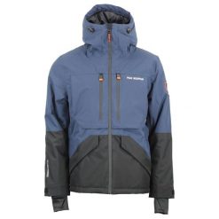 Wodoodporna kurtka Peak Mountain Cesna. Niebieskie kurtki narciarskie i snowboardowe Peak Mountain, na zimę, m, bez wzorów, bez kaptura. Za 768.35 zł.