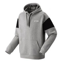 Bluza tenisowa męska Yonex UNI Sweat Hoodie. Czarne bluzy z kapturem YONEX, m, bez wzorów, z bawełny, z kapturem. Za 370.00 zł.