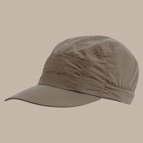Czapka Craghoppers NosiLife Desert III. Brązowe czapki z daszkiem Craghoppers, bez wzorów, z poliamidu. Za 154.49 zł.