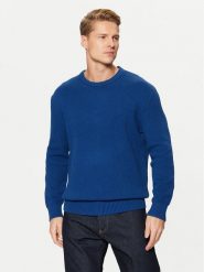 Selected Homme Sweter 16094552 Niebieski Relaxed Fit. Niebieskie swetry rozpinane Selected Homme, m, bez wzorów, z bawełny, bez kołnierzyka, bez ramiączek. Za 159.99 zł.