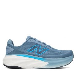 Buty do biegania New Balance. Niebieskie buty do biegania New Balance, bez wzorów, bez zapięcia, do biegania. Za 749.99 zł.