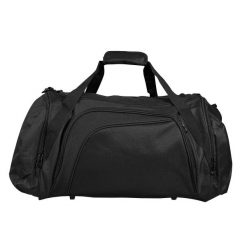 Torba sportowa 60l. Czarne torby na ramię SPORTIFRANCE, bez wzorów, z poliesteru, na ramię, duże, bez dodatków. Za 166.00 zł.