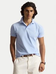 Polo Ralph Lauren Polo 710536856513 Niebieski jasny Regular Fit. Niebieskie koszulki polo Polo Ralph Lauren, l, bez wzorów, z bawełny, bez kołnierzyka, bez ramiączek. Za 599.99 zł.