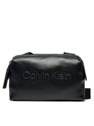 Calvin Klein Saszetka Ck Set Camera K50K512539 Czarny. Czarne saszetki i nerki CALVIN KLEIN, bez wzorów, ze skóry. Za 259.99 zł.
