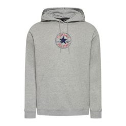 Odzież Unisex Converse. Szara bluzy Converse, bez wzorów, bez kaptura. Za 288.99 zł.