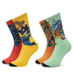 Zestaw 4 par wysokich skarpet unisex Volcom. Skarpety Volcom, bez wzorów. Za 79.99 zł.
