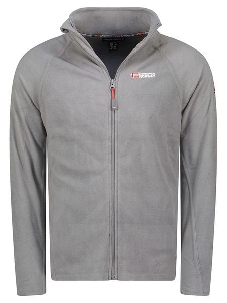 Geographical Norway Kurtka polarowa "Tug" w kolorze szarym rozmiar: 3XL. Szare kurtki Geographical Norway, xl, bez wzorów, z polaru, bez kaptura. Za 48.73 zł.