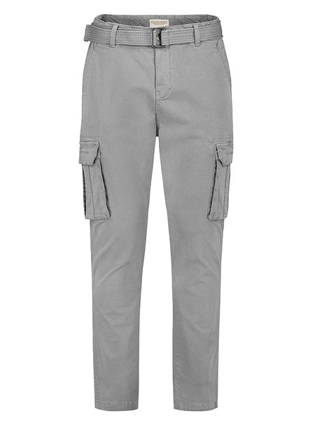 Sublevel Bojówki w kolorze szarym rozmiar: W40. Szare joggery i bojówki Sublevel, bez wzorów, z tkaniny. Za 69.91 zł.