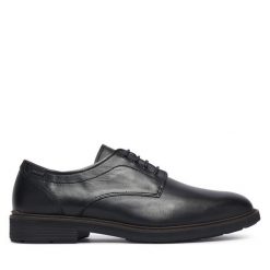 Półbuty Pikolinos. Czarne eleganckie półbuty Pikolinos, bez wzorów, bez obcasa, bez zapięcia. Za 759.99 zł.