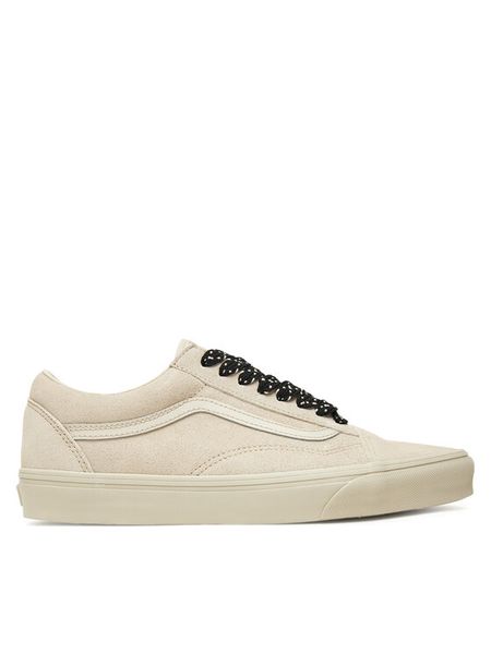 Vans Sneakersy Old Skool VN000D9YTUP1 Beżowy. Brązowe buty sportowe casual Vans, bez wzorów, z materiału, bez zapięcia. Za 299.99 zł.