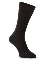 FALKE Skarpety Mężczyźni Bawełna czarny, 47-50. Czarne skarpety Falke, bez wzorów, z bawełny. Za 74.95 zł.