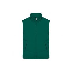 Wyściełana polarem kurtka bez rękawów Kariban Warmer. Zielone kurtki KARIBAN, m, bez wzorów, z polaru, bez kaptura. Za 183.00 zł.