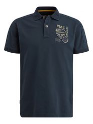 PME Legend Koszulka polo w kolorze granatowym rozmiar: 3XL. Niebieskie koszulki polo PME Legend, xl, bez wzorów, z bawełny, bez kołnierzyka, bez ramiączek. Za 190.18 zł.