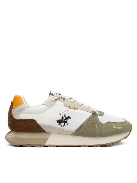 Beverly Hills Polo Club Sneakersy CRUZ MIX Biały. Białe buty sportowe casual Beverly Hills Polo Club, bez wzorów, ze skóry, bez zapięcia. Za 199.99 zł.