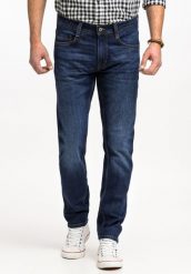 MUSTANG OREGON SLIM MĘSKIE SPODNIE JEANSOWE JEANSY DŻINSY DENIM BLUE 1015041 5000 982. Niebieskie jeansy Mustang, l. Za 199.99 zł.