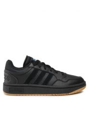 Adidas Sneakersy Hoops 3.0 Low Classic Vintage GY4727 Czarny. Czarne buty sportowe casual Adidas, bez wzorów, ze skóry, bez zapięcia. Za 209.99 zł.
