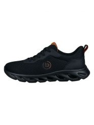 Bugatti Sneakersy "Caraway" w kolorze czarnym rozmiar: 43. Czarne buty sportowe casual Bugatti, bez wzorów, bez zapięcia. Za 197.45 zł.