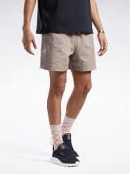 Reebok Szorty sportowe Classics Skateboard Shorts HT8174 Brązowy. Brązowe krótkie spodenki sportowe Reebok, l, bez wzorów, z bawełny. Za 249.99 zł.
