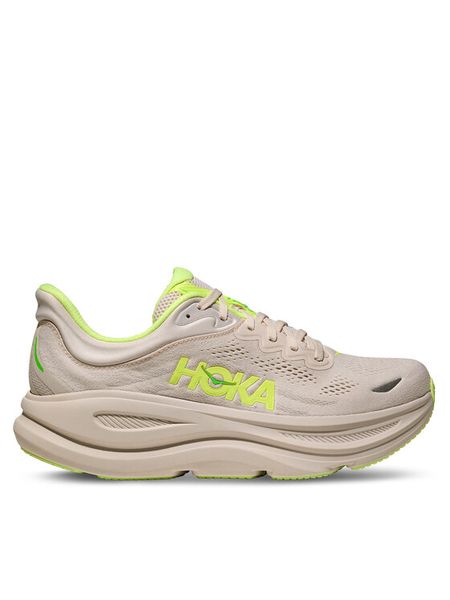 Hoka Buty do biegania Bondi 9 1162011 Beżowy. Brązowe buty do biegania HOKA, bez wzorów, z materiału, bez zapięcia, do biegania. Za 799.99 zł.