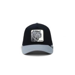 Czapka z daszkiem Goorin Bros. The Savage Tiger Trucker 101-1778-BLK. Czarne czapki z daszkiem Goorin Bros, bez wzorów. Za 179.00 zł.