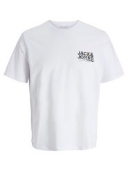 Jack & Jones Koszulka "Jjgeplas" w kolorze białym rozmiar: L. Białe bezrękawniki Jack & Jones, l, bez wzorów, z bawełny, bez kołnierzyka, bez ramiączek. Za 52.79 zł.