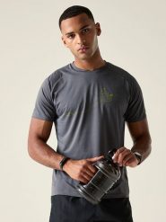 Dare 2b Koszulka funkcyjna "Tech II" w kolorze szarym rozmiar: XL. Szare t-shirty sportowe Dare 2B, bez wzorów, z materiału, bez ramiączek, outdoorowe. Za 56.79 zł.