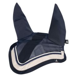 Czapka z muchą dla koni Euro-Star Basic. Niebieskie krawaty i muchy EURO-STAR, bez wzorów. Za 121.00 zł.