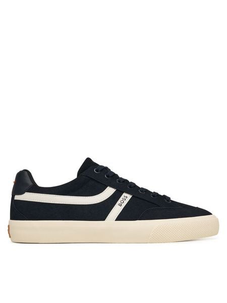 BOSS Tenisówki Aiden 50568469 Granatowy. Niebieskie trampki Boss, m, bez wzorów, bez zapięcia. Za 629.99 zł.