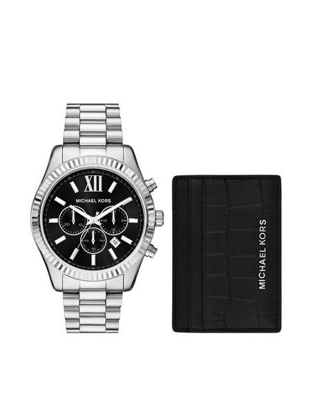 Michael Kors Zegarek MK1091SET Srebrny. Szare zegarki Michael Kors, srebrne. Za 1,059.00 zł.