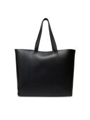 Calvin Klein Torba Ck Premium Leather E/W Tote Xl K50K512894 Czarny. Czarne torby na ramię CALVIN KLEIN, bez wzorów, ze skóry, na ramię, bez dodatków. Za 969.99 zł.