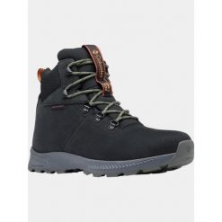 Buty Wodoodporne Męskie Columbia Landroamer Explorer WP Nb. Czarne buty trekkingowe Columbia, bez wzorów, z materiału, bez zapięcia, trekkingowe. W wyprzedaży za 492.00 zł.