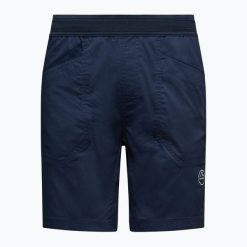 Spodenki trekkingowe męskie La Sportiva Roots. Niebieskie szorty La Sportiva, m, bez wzorów, sportowe. Za 259.99 zł.