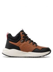 Champion Sneakersy Climb Rx Mid S21924-CHA-MS053 Brązowy. Brązowe buty sportowe casual Champion, bez wzorów, ze skóry, bez zapięcia. Za 179.99 zł.