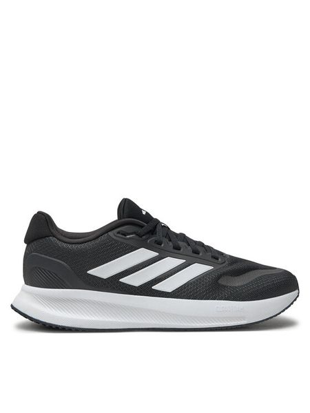 Adidas Buty do biegania Runfalcon 5 IH7758 Czarny. Czarne buty do biegania Adidas, bez wzorów, z meshu, bez zapięcia, do biegania. Za 219.99 zł.