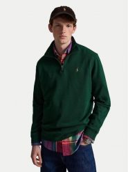 Polo Ralph Lauren Bluza 710P07411503 Zielony Regular Fit. Zielone bluzy Polo Ralph Lauren, m, bez wzorów, z bawełny, bez kaptura. Za 859.99 zł.