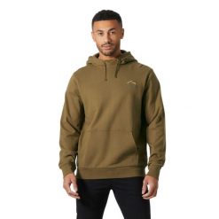 Bluza z kapturem Helly Hansen Massif Graphic. Brązowe bluzy Helly Hansen, m, bez wzorów, z kapturem. Za 342.50 zł.