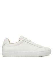 Tommy Hilfiger Sneakersy Premium Cupsole Leather FM0FM05412 Biały. Białe buty sportowe casual Tommy Hilfiger, bez wzorów, ze skóry, bez zapięcia. Za 469.99 zł.