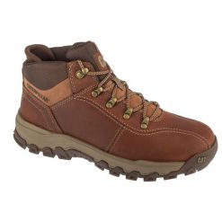 Buty trekkingowe męskie, Threshold Rebound Trek. Brązowe trekkingi CATerpillar, bez wzorów, bez zapięcia. Za 629.99 zł.