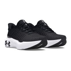 Buty do biegania męskie Under Armour Infinite Elite. Czarne buty do biegania Under Armour, bez wzorów, bez zapięcia, do biegania. W wyprzedaży za 539.25 zł.