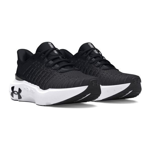 Buty do biegania męskie Under Armour Infinite Elite. Czarne buty do biegania Under Armour, bez wzorów, bez zapięcia, do biegania. W wyprzedaży za 527.85 zł.