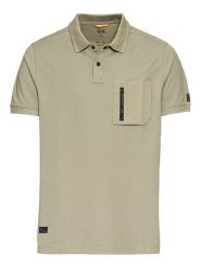 Camel Active Funkcyjna koszulka polo w kolorze beżowym rozmiar: XL. Brązowe koszulki polo Camel Active, xl, bez wzorów, z materiału, bez kołnierzyka, bez ramiączek, outdoorowe. Za 126.99 zł.