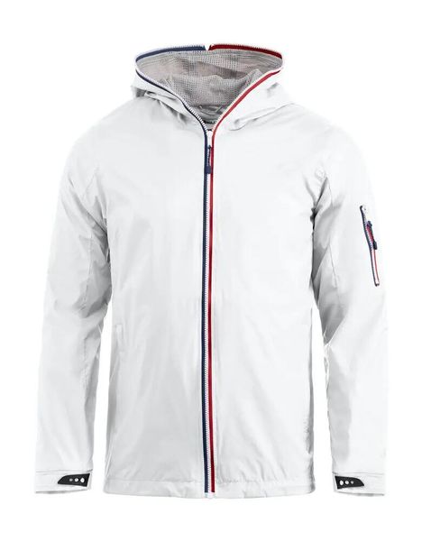 Clique Kurtka Seabrook ripstop 100% nylon z podszewką mesh. Białe kurtki CLIQUE, m, bez wzorów, z meshu, bez kaptura. Za 302.15 zł.