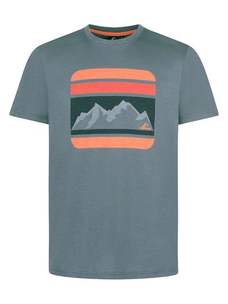 Westfjord Koszulka funkcyjna "Reykir" w kolorze pomarańczowo-oliwkowym rozmiar: 3XL. Brązowe t-shirty sportowe Westfjord, bez wzorów, z bawełny, bez ramiączek, outdoorowe. Za 56.79 zł.